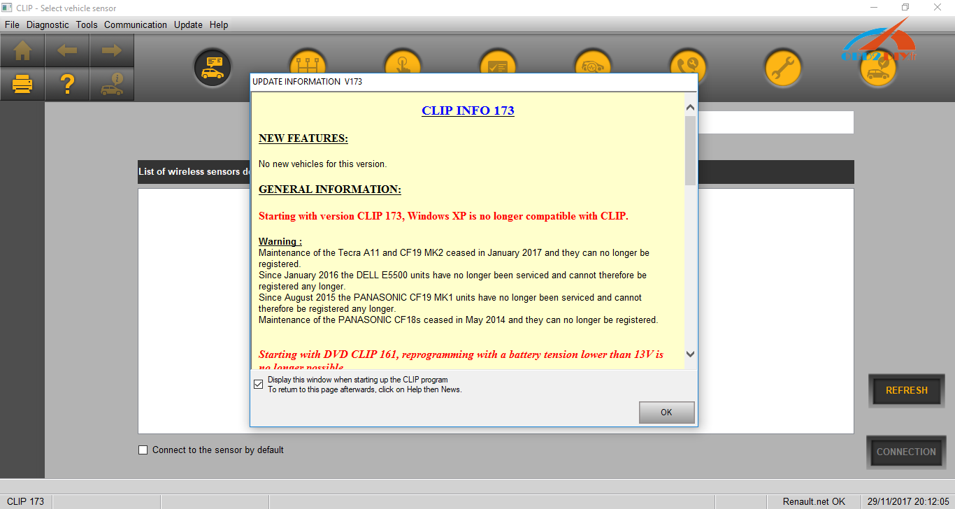 logiciel can clip renault gratuit v168